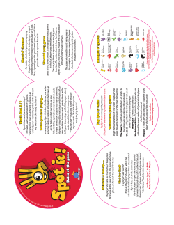 Rules of the game - Super Duper Publications