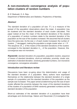 A non-monotonic convergence analysis of popu
