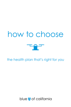 how to choose - Blue Shield of California