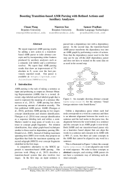 Boosting Transition-based AMR Parsing with Refined Actions and