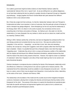 Fleur comes for Therapy - Cedar House Counselling