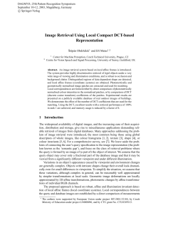 Image Retrieval Using Local Compact DCT