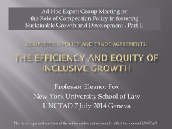 The Efficiency and Equity of Inclusive Growth