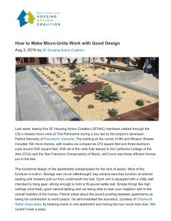 How to Make Micro-Units Work with Good Design