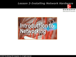 Basic Network Components