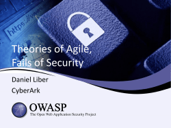 Agile - owasp