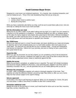 Avoid Common Buyer Errors