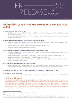 q1 2017 - Eurazeo