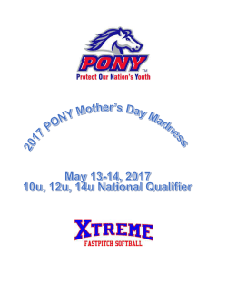 Tournament Rules - Xtreme Fast Pitch