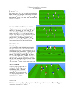 create more fields if - Williamson County Soccer Association