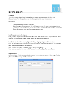 RDB Placements CSV