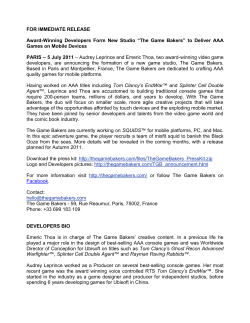 English - The Game Bakers