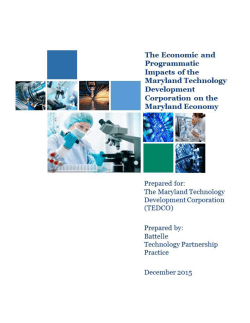Battelle Economic Impact Report