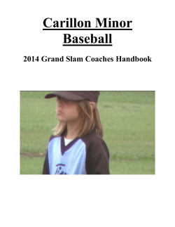 Carillon Minor Baseball