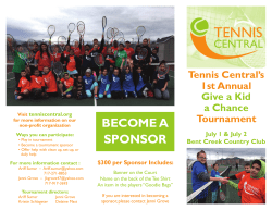Give Kids a Chance Tournament