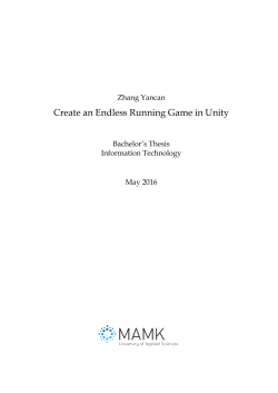 Create an Endless Running Game in Unity