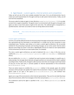 6. AgentSpeak – custom agents, internal actions and competition