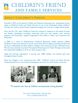 Childrens Friend and Family Services