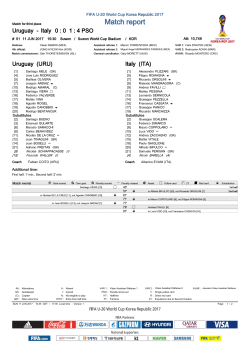 Play-off for third place