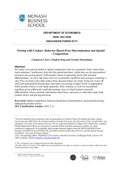 Pricing with Cookies: Behavior-Based Price Discrimination and
