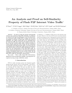 An Analysis and Proof on Self-Similarity Property of Flash P2P