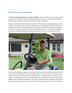 Don`t think. Just aim and shoot!