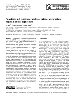 An extension of conditional nonlinear optimal perturbation approach