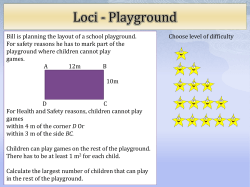 Loci 1 - Suffolk Maths