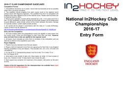 entry form for in2hockey 2017
