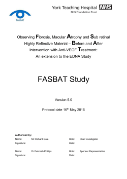 Observing Fibrosis, Macular Atrophy and Sub retinal Highly