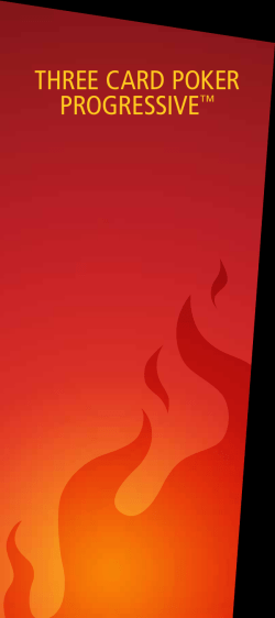 three card poker progressive