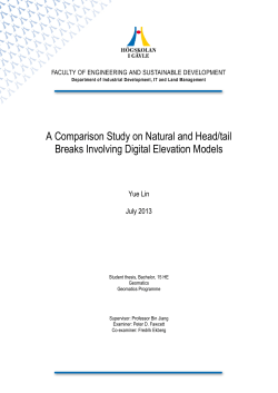 Comparison of head/tail breaks and natural breaks