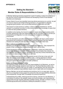 Item 8 Appendix D Setting the Standards