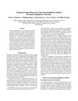 QR`08: Temporal Logic Patterns for Querying Qualitative Models of