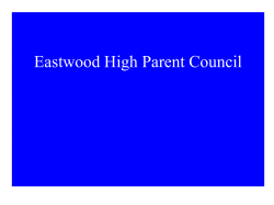 Eastwood High Parent Council Vice Chair