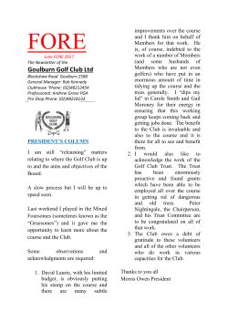 June FORE 2017(New Format)