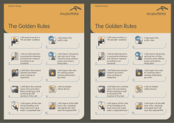 I will come to work in a "fit and able" condition I will