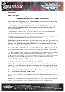 Courtney goes back to back in second highest Sunday