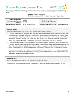 STUDENT PROGRAM LEARNING PLAN For step-by