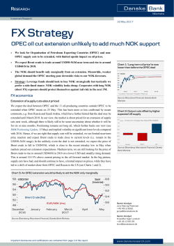 FX Strategy - Danske Analyse