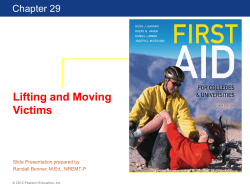 Lifting and Moving Victims - Philadelphia University Jordan