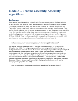 Assembly algorithms