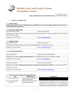Enhancing Domestic Resource Mobilisation