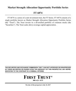 Market Strength Allocation Opportunity Portfolio Series