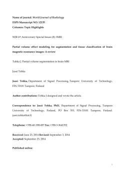 Format for topic highlight