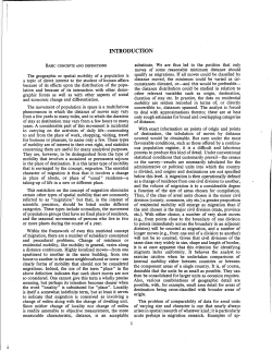 Manual VI - Methods of Measuring Internal Migration