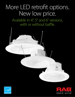 More LED retrofit options. New low price.