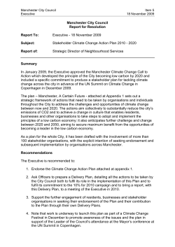 Climate Change Action Plan