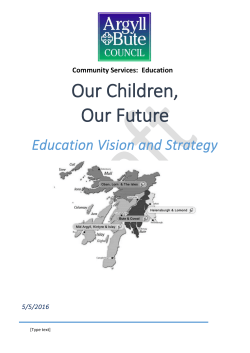 Education Strategy Draft