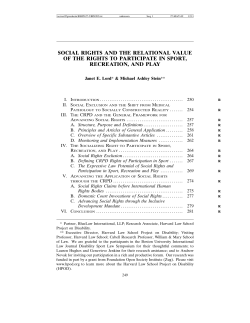 social rights and the relational value of the rights